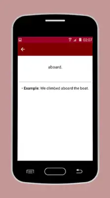 English Prepositions List android App screenshot 1